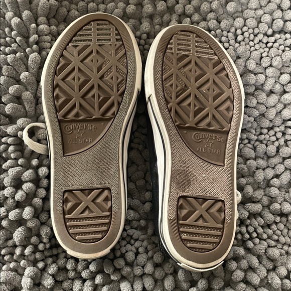 Converse Kids Black and White Sneakers - Picture 3 of 5